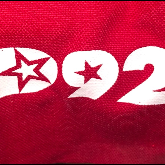 VINTAGE- CNN STAFF Bag Circa 1992 dem convention - Picture 1 of 4